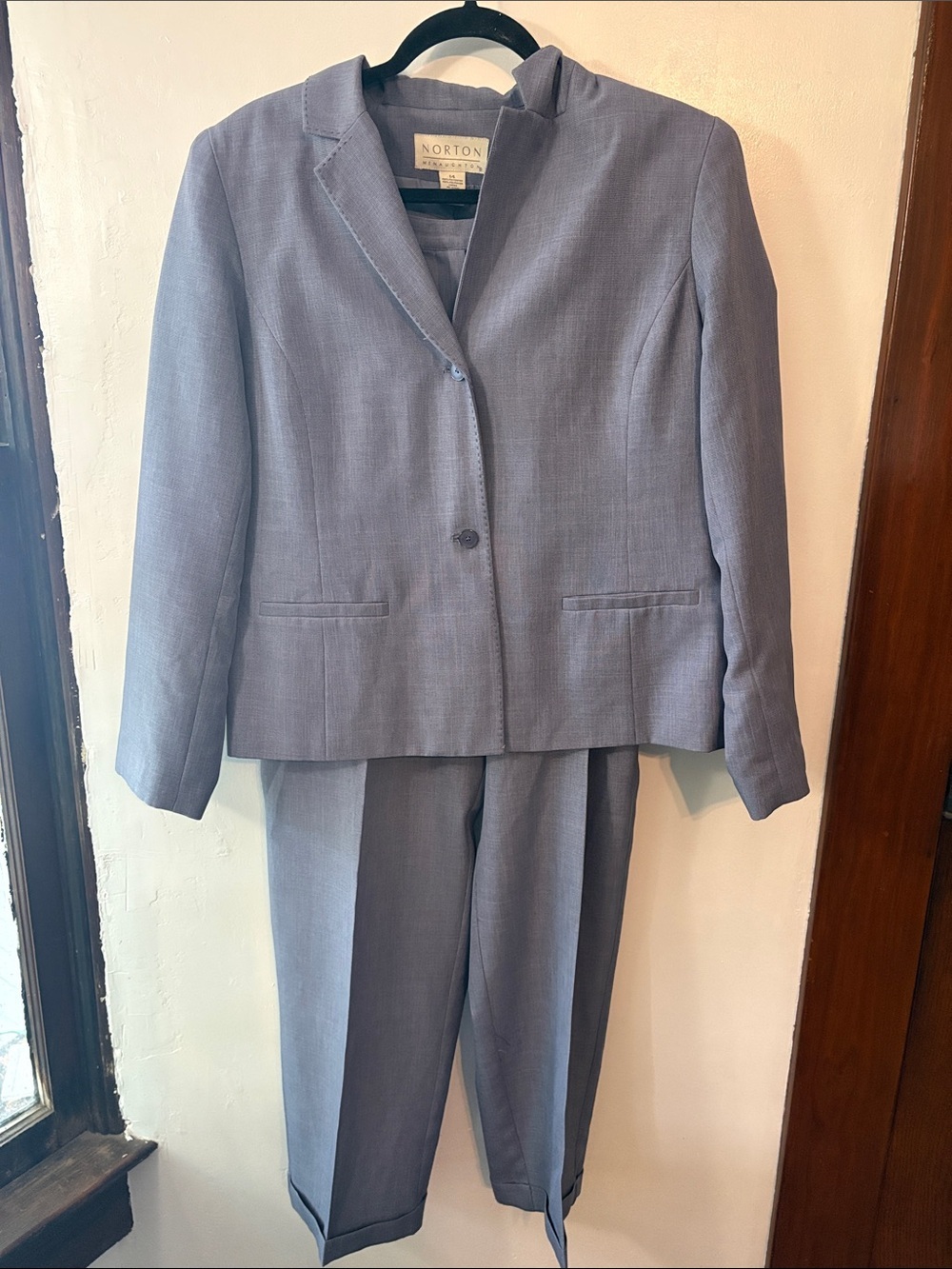 Norton McNaughton Dusty Lavender Women's Pant Suit